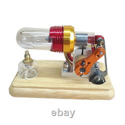 Mini Stirling Engine Model Motor Kit DIY Educational Toys Electricity Generator