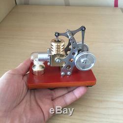 Mini Stirling Engine Model Toy Micro Hot Air Engine Generator Motor Model Toy