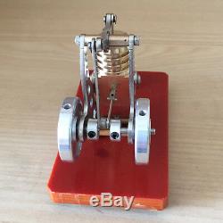 Mini Stirling Engine Model Toy Micro Hot Air Engine Generator Motor Model Toy