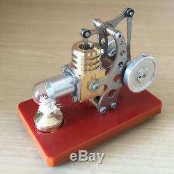 Mini Stirling Engine Model Toy Micro Hot Air Engine Generator Motor Model Toy