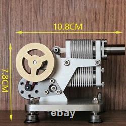 Mini Stirling Engine Motor Model Kids Generator Physics Science Toy Desktop Gift