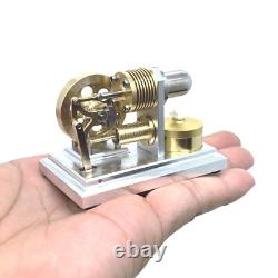 Mini Tiny Stirling Motor Engine Model Toy that Works Power Generator Adults Gift