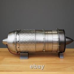 Mini Turbojet Engine Model Kit 13 Scale, 12V Motor, Fan Blades Functional
