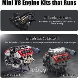 Mini V8 Engine Kits That Runs V8 Engine Model Kits, Cison Engine MAD Miniature