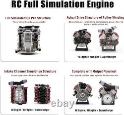 Mini V8 Engine Kits That Runs V8 Engine Model Kits, Cison Engine MAD Miniature