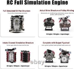 Mini V8 Engine Kits That Runs V8 Engine Model Kits, Cison Engine MAD Miniature