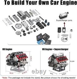 Mini V8 Engine Kits That Runs V8 Engine Model Kits, Cison Engine MAD Miniature