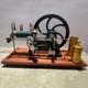 Miniature Metal Diesel Engine Model Horizontal Green Engine Model