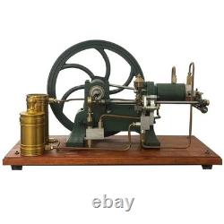 Miniature Metal Diesel Engine Model Horizontal Green Engine Model