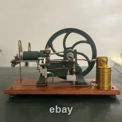 Miniature Metal Diesel Engine Model Horizontal Green Engine Model