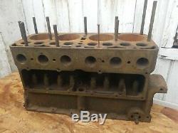 Model A Ford bare engine block motor 3.88 bore clean July 1928