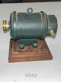 Model Antique Electric Motor Generator 4 Use With Hit Miss Gas Steam Engine