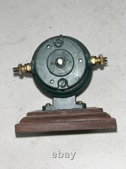 Model Antique Electric Motor Generator 4 Use With Hit Miss Gas Steam Engine