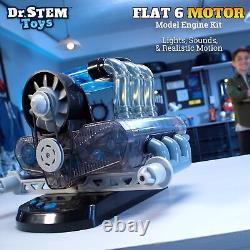 Model Engine Kit for Boys & Girls Ages 12+ Realistic Replica Flat 6 Motor Ha