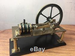 Model Steam Engine By E. Bell, Model Dockyard Circa 1890