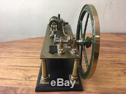 Model Steam Engine By E. Bell, Model Dockyard Circa 1890