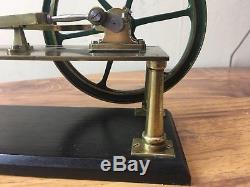 Model Steam Engine By E. Bell, Model Dockyard Circa 1890