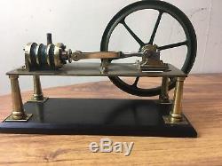 Model Steam Engine By E. Bell, Model Dockyard Circa 1890