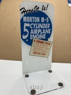 Morton M-5 Radial Wall Hanger Display For Model Engine Mount Hanging NEW