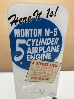 Morton M-5 Radial Wall Hanger Display For Model Engine Mount Hanging NEW Morton M-5 Radial Wall Hanger Display For Model Engine Mount Hanging NEW
