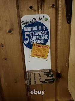 Morton M-5 Radial Wall Hanger Display For Model Engine Mount Hanging NEW