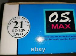 Motore 3,5cc Model Engine Os Max 21 Rz-b Modellismo Rc 18 Usato 13841u