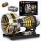 Mould King 10141 Technic Air Plane Engine Eletric Motor Model Building Block Toy