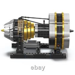 Mould King 10141 Technic Air Plane Engine Eletric Motor Model Building Block Toy