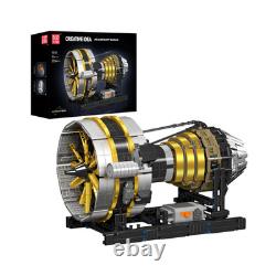 Mould King 10141 Technic Air Plane Engine Eletric Motor Model Building Block Toy