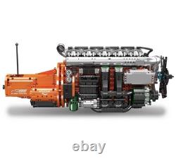 Mould King 10200 Truck Engine Motor Model That Run Building Block Adult Kid Toy