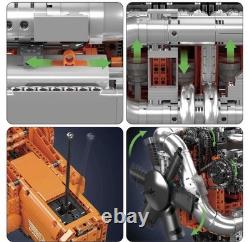 Mould King 10200 Truck Engine Motor Model That Run Building Block Adult Kid Toy