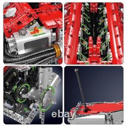 Mould King V8-V12 Engine Model Kits MOC Building Blocks Set with Battery Motor DIY