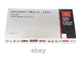 NEW CMC Maserati Birdcage Tipo 61 Diecast Engine model 1/18. M-126, with box