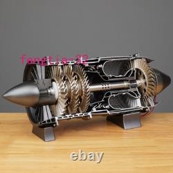 NEW Mini Turbojet Engine Model Kit 13 Scale, 12V Motor, Functional Fan Blades
