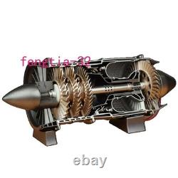 NEW Mini Turbojet Engine Model Kit 13 Scale, 12V Motor, Functional Fan Blades