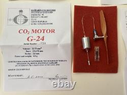 NEW Stefan Gasparin CO2 Motors G-24 Micro Model Airplane Engine