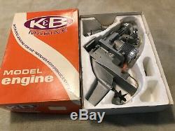 NIB K&B. 67 outboard toy boat marine motor Engine For r/c Model untouched