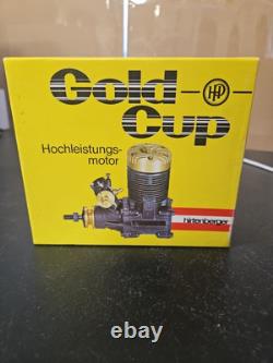 NOS HP 40 F R/C Model Airplane Engine Hirtenberger Hochleistungs Motor
