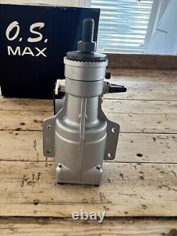 NOS Vintage OS MAX 50 RS Engine RC Airplane Motor Head Japan Model Balsa Carb