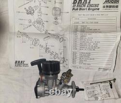 New Brat 21 RSCM Pull Start Engine Car engine. Vintage Model Engine