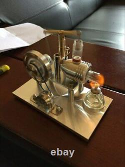 New DIY Hot Air balance type Stirling Engine Model Generator Motor with LED Lamp