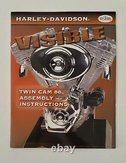 New! Harley Davidson 1/2 Scale Twin Cam 88 Visible Engine Kit by Tester Unbuilt