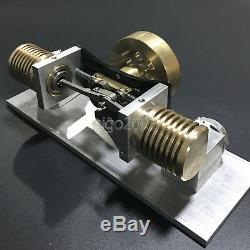 New Hot Air Stirling Engine Model Toy Flame Eater Air-cooled Motor V2 Engine Toy