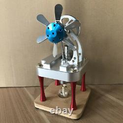 New Hot Air Stirling Engine Model Toy Mini Vertical Cylinder Generator Motor Toy