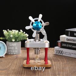 New Hot Air Stirling Engine Model Toy Mini Vertical Cylinder Generator Motor Toy