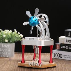 New Hot Air Stirling Engine Model Toy Mini Vertical Cylinder Generator Motor Toy