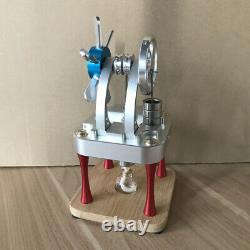 New Hot Air Stirling Engine Model Toy Mini Vertical Cylinder Generator Motor Toy