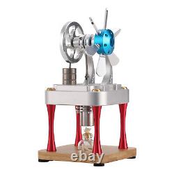 New Hot Air Stirling Engine Model Toy Mini Vertical Cylinder Generator Motor Toy