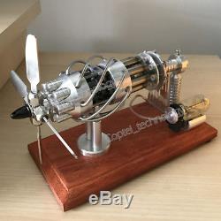 New Hot Air Stirling Engine Motor Model Creative Motor Engine Toy Novely Engine