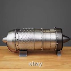 New Mini Turbojet Engine Model Kit 13 Scale, 12V Motor, Functional Fan Blades